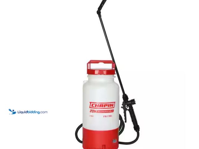 Lot 49-1631849 - Chapin International Chapin 2 Gal. ProSeries 20-Volt Integrated Battery Rechargeable Multi-Purpose T...