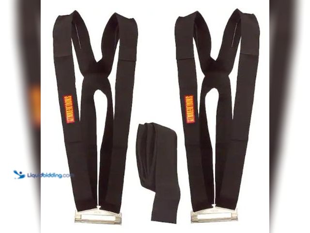Lot 49-2022868 - Lot of (2) sets of SHOULDER DOLLY ShoulderDolly 12 ft L x 5 in. W Moving Straps for items up to 800 ...