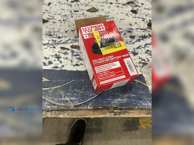 Lot 49-3566757 - Hyper Tough Charge 2.0AH - 20V Lithium-Ion Battery model: unused battery only