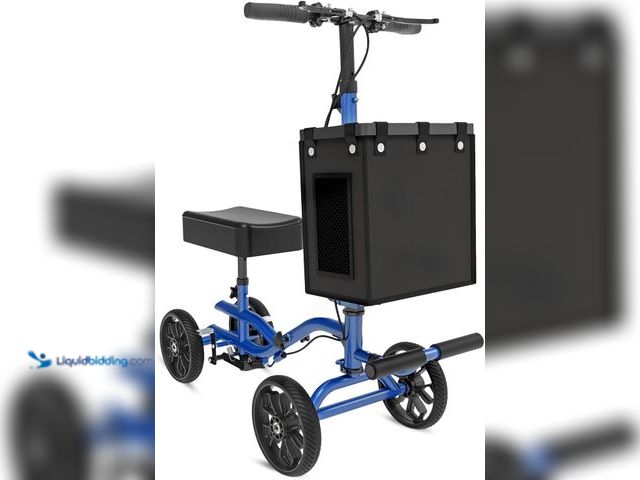 Lot 49-5447582 - Lightweight Knee Scooter, Foldable & Adjustable Knee Scooter for Adults for Foot Surgery, Steerable ...