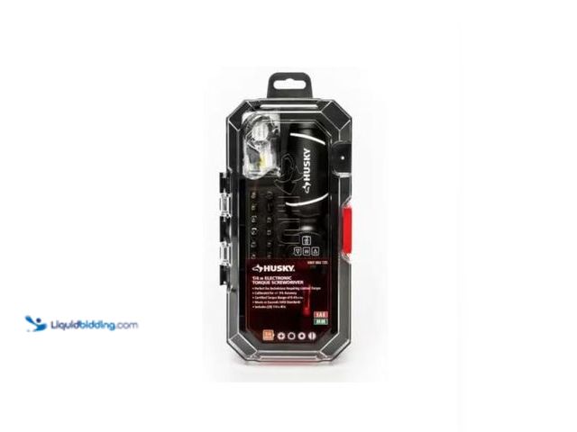 Lot 49-2026096 - 8-40 in./lbs. 1/4 in. Drive Electronic Torque Screwdriver. Model # B0F264DKDC. Slightly used. Has at...