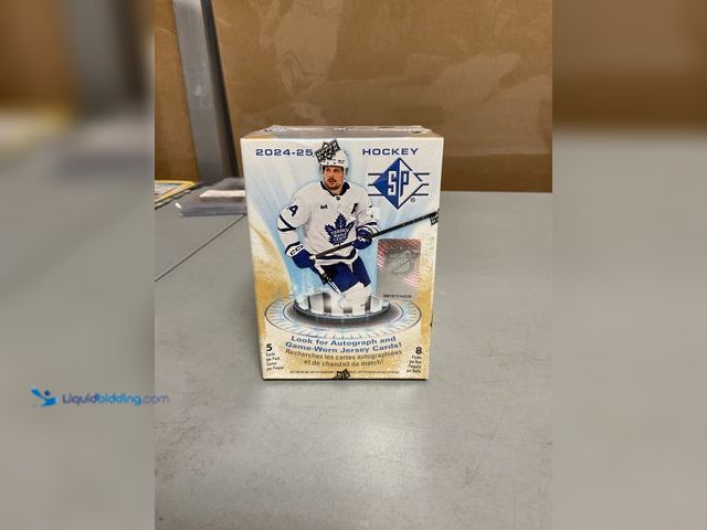 Lot 49-1830589 - COLLECTIBLE FACTORY SEALED 2024-25 NHL SP HOCKEY BLASTER BOX WITH 8 PACKS AMAZING BOX FOR ANY COLLEC...