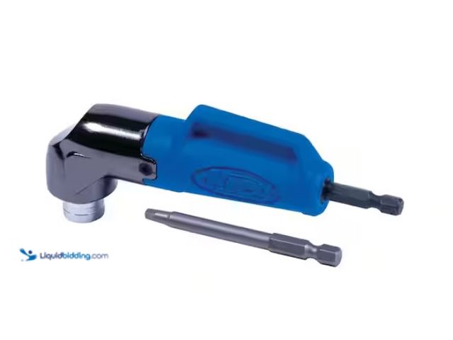 Lot 49-1567876 - Lot of (2) Kreg 90-Degree Pocket Hole Driver Drill Attachment with 3 in. Square Drive Bit, Model # K...