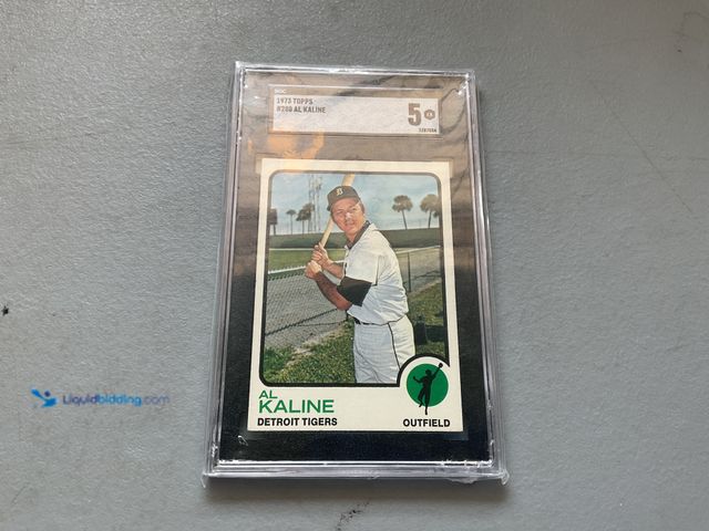 Lot 49-1801443 - WOW GRADED CARD! 1973 TOPPS  #280 AL KALINE DETROIT TIGERS!