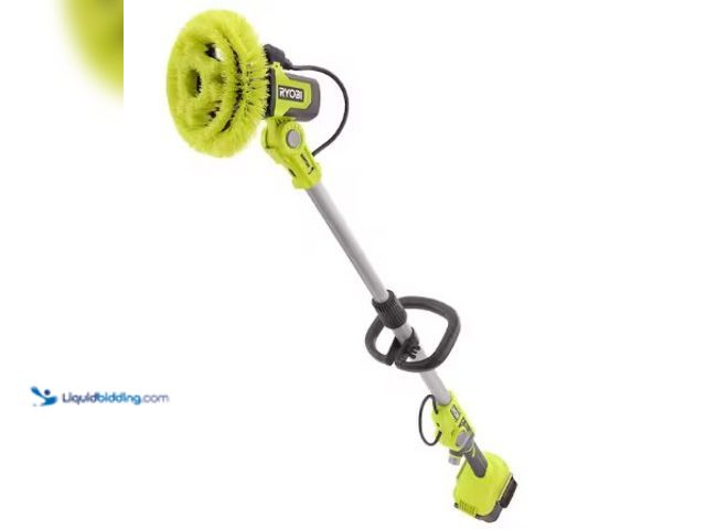 Lot 49-2022258 - RYOBI ONE+ 18V Cordless Telescoping Soap Dispensing Scrubber (Tool Only), Model # PCL1701B, Unused, ...