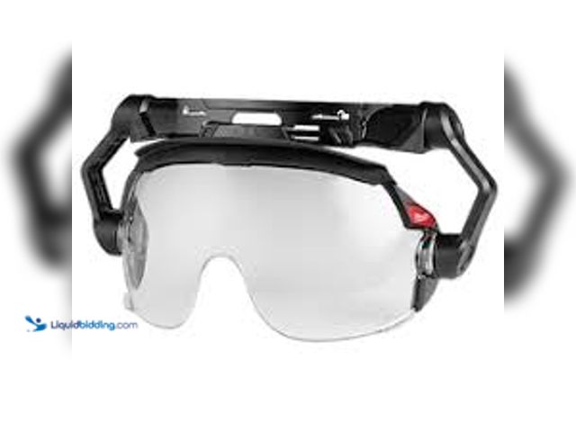 Lot 49-5475736 - Milwaukee BOLT Clear Dual Coat Lens Eye Visor Model # 48-73-1410. Unused