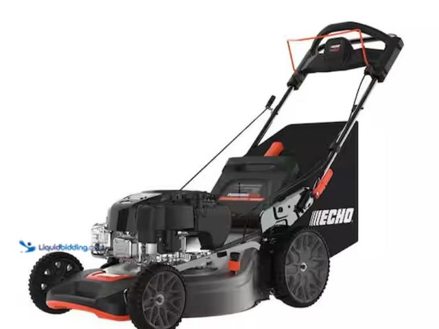 Lot 49-2005508 - ECHO 21 in. 190 cc Briggs and Stratton Gas 3-in-1 Dual Blade RWD Self-Propelled Lawn Mower with Sing...