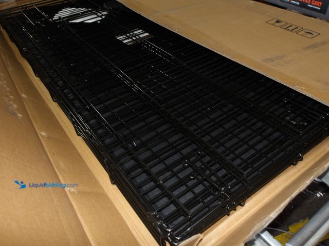 Lot 49-1517002 - Black Metal Dog Crate, Unused  Ref#4G-0723