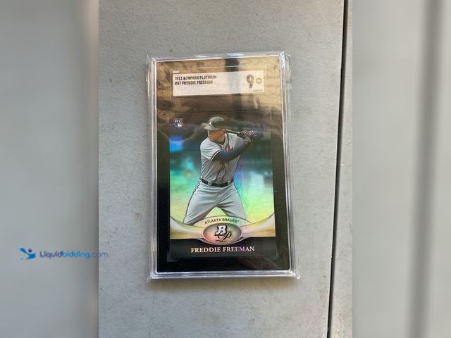 Lot 49-1977216 - Other WOW GRADED CARD! 2011 BOWMAN PLATINUM #57 FREDDIE FREEMAN ROOKIE CARD SGC 9 MINT AN AMAZING CA...