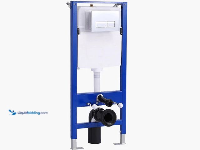 Lot 49-3433501 - HOROW Dual Flush Actuator With Steel Tube Frame for TG02W, Model UWT01H-US, Unused.   Ref#HDPA0212