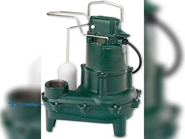 Lot 49-5538804 - Zoeller M264 Waste-Mate Sewage Pump, 4/10th Horsepower, 115V Unused