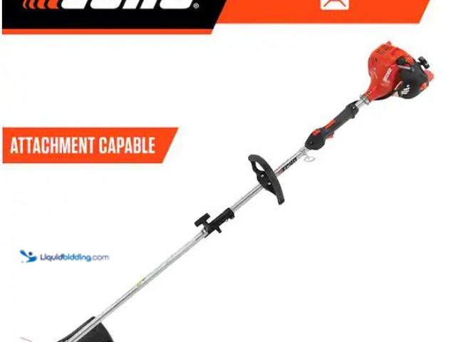 Lot 49-1548766 - ECHO 21.2 cc Gas 2-Stroke Attachment Capable Straight Shaft String Trimmer with 17 in. Swath and Spe...