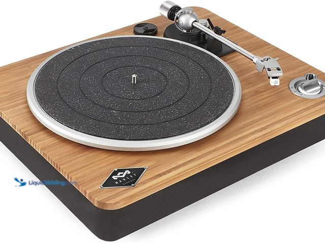 Lot 49-3433505 - House of Marley Stir It Up Wireless Turntable: Vinyl Record Player with Wireless Bluetooth Connectiv...