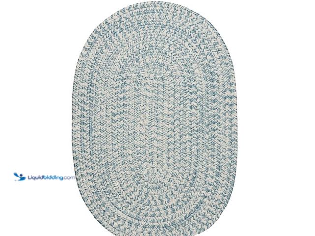 Lot 49-1572215 - Colonial Mills Renzi Tweed Rug, Federal Blue, 2ft x 11ft Model #B0DS6DZXBF, Unused  Ref#AmaBlue0114