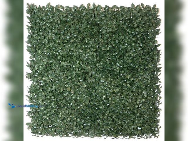 Lot 49-3616982 - (2-Pack) Creative Surfaces Gardenia 40 in. x 40 in. Artificial Hedge Panels - Unused Model # CSHEDGE...