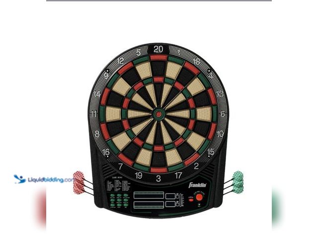 Lot 49-1817546 - Electronic Dartboard Franklin Sports FS6000 Tournament Sized. New in box. Unused.
