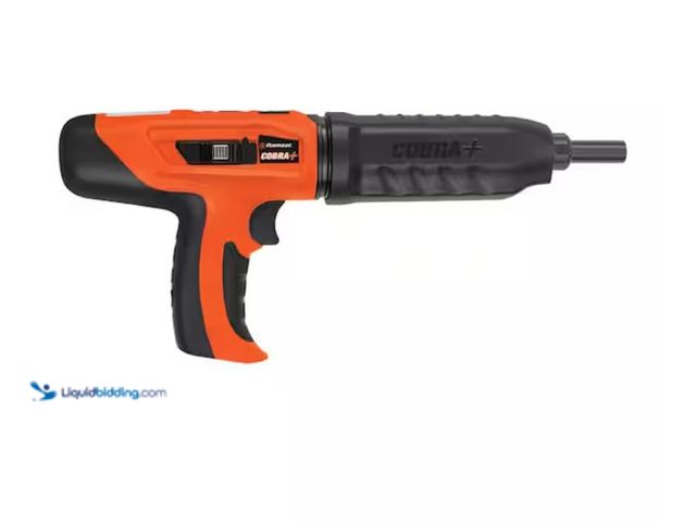 Lot 49-3613519 - Ramset Cobra Plus 0.27 Caliber Semi-Automatic Powder Actuated Tool (PAT) with Silencer, Model # 1694...