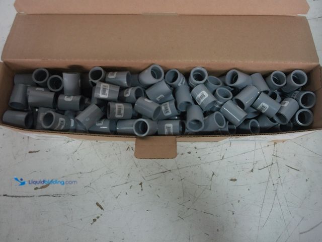 Lot 49-1629081 - Lot of APPROX (185) Carlon 1/2 in. Electrical PVC Standard Coupling, Model # E940D-80-HD, Unused.  R...