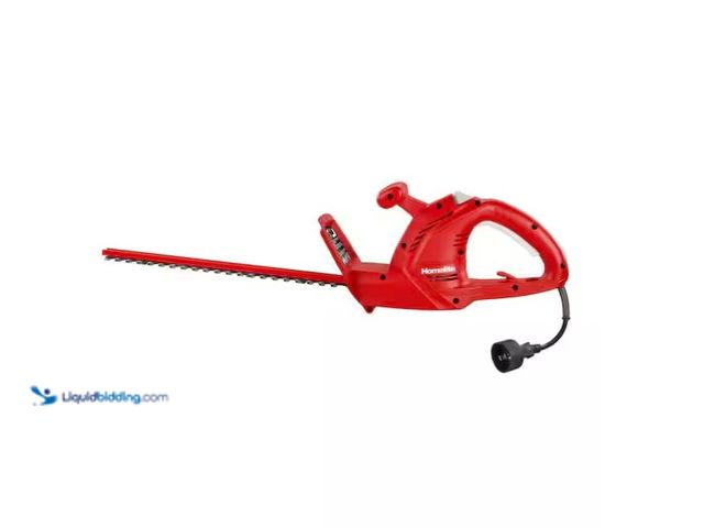 Lot 49-1571172 - Homelite 17 in. 2.7 Amp Electric Hedge Trimmer, Model # UT44110B, Slightly used, Unable to test  Ref...