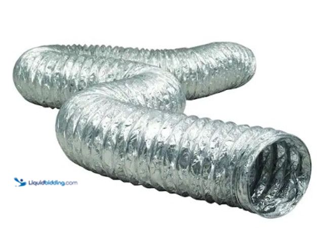 Lot 49-3631041 - Everbilt 4 in. x 25 ft. Flexible Foil Duct, Model # TD425PHD, Unused.  Ref#HDPA0730