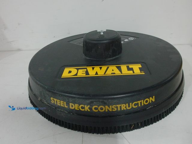 Lot 49-2020900 - DEWALT Universal 18 in. Surface Cleaner for Cold Water Pressure Washers Rated up to 3700 PSI, Model ...
