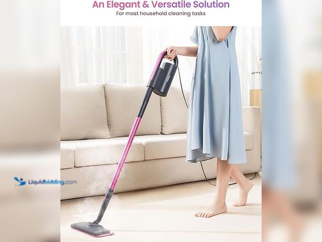 Lot 49-5475899 - Schenley Steam Mop Cleaner for Cleaning Hardwood, Laminate Floor, Tiles and Grout. Model # B09PH5M29...