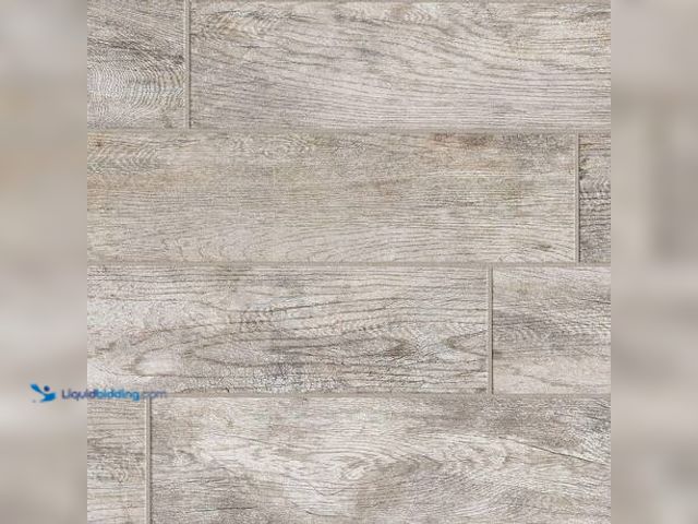 Lot 49-5553518 - QTY APROX. 8 BOXES. - Marazzi Montagna Dapple Gray 6 in. x 24 in. Porcelain Floor and Wall Tile (14....