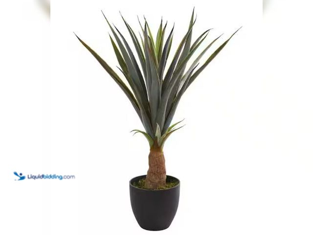 Lot 49-2000929 - Nearly Natural Indoor 30 in. Agave Artificial Plant, Model # 8315, Unused.   Ref#SB0601