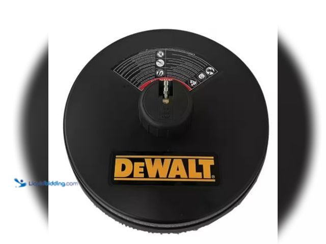 Lot 49-1516618 - DEWALT Universal 18 in. Surface Cleaner for Cold Water Pressure Washers Rated up to 3700 PSI, Model ...