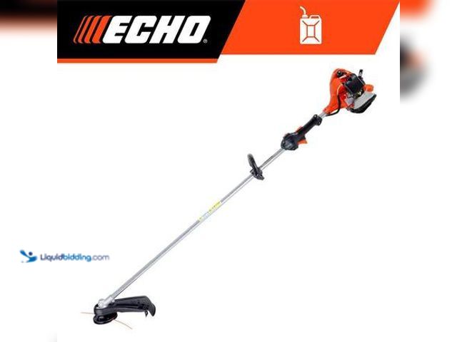 Lot 49-5559655 - ECHO 21.2 cc Gas 2-Stroke Straight Shaft String Trimmer with Rapid-Loader Trimmer Head and 16 in. Cu...