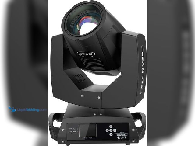 Lot 49-5416321 - Beam 230 7r Moving Head Light，17 Gobos 14 Colors 230W Beam Light, 16CH DMX 512 Sound Control Stage L...
