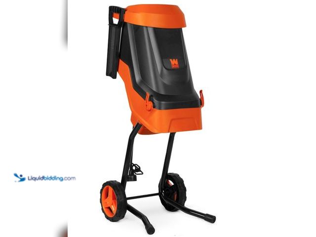 Lot 49-2001250 - WEN Electric Wood Chipper and Shredder, 15-Amp 41119, Black, Model # B0DG72G3B1, Slightly used, Has ...