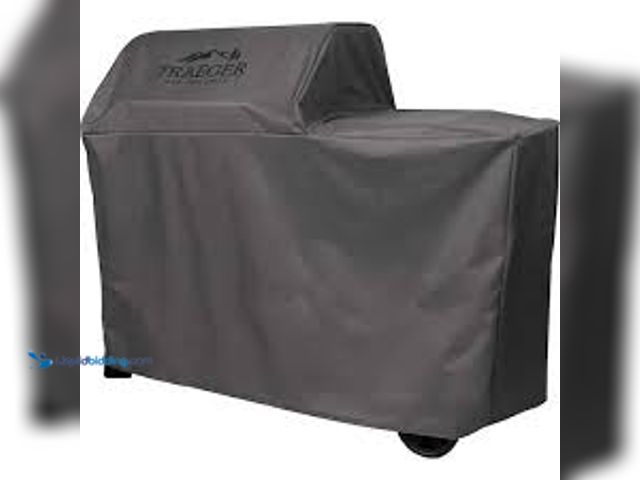 Lot 49-5483875 - Traeger Full Length Grill Cover for Woodridge Pellet Grill.  Model # BAC759. Unused