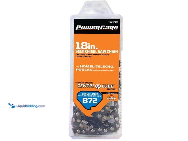 Lot 49-3565558 - Power Care Saw Chain 462-709 18" B72 Drive Links. New