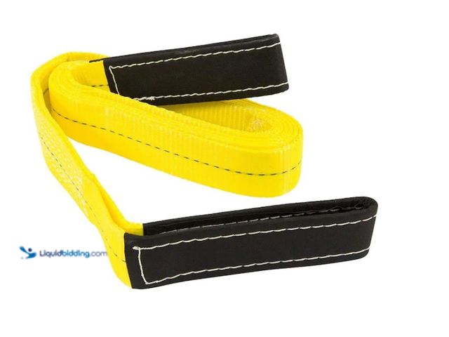 Lot 49-1622842 - Lot of (2) Keeper 2 in. x 12 ft. 1 Ply Lift Sling with Flat Loop, Model # 02616, Unused  Ref#PA0710