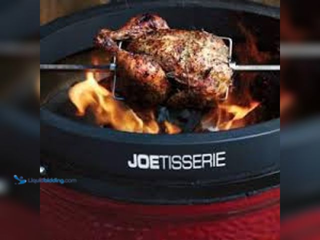 Lot 49-5485732 - Kamado Joe JoeTisserie Rotisserie System For Classic Joe II & III 18-Inch Grills - KJ-TISSERIENA. SK...