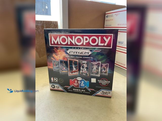 Lot 49-1977806 - Other FACTORY SEALED MONOPOLY PANINI PRIZM 2023-24 NBA TRADING CARD GAME BY HASBRO GAMING #COINS0723