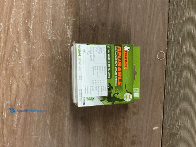 Lot 49-5449441 - Geckskin Reusable Self-adhesive Weatherstrip, 1 Inch By 10 Feet (3pack) Unused