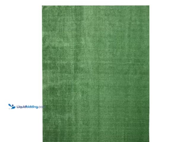Lot 49-1631370 - Lot of (3) rolls of TrafficMaster Emerald Green 6 ft. x 8 ft. x 8 mm Artificial Grass Turf, Model # ...