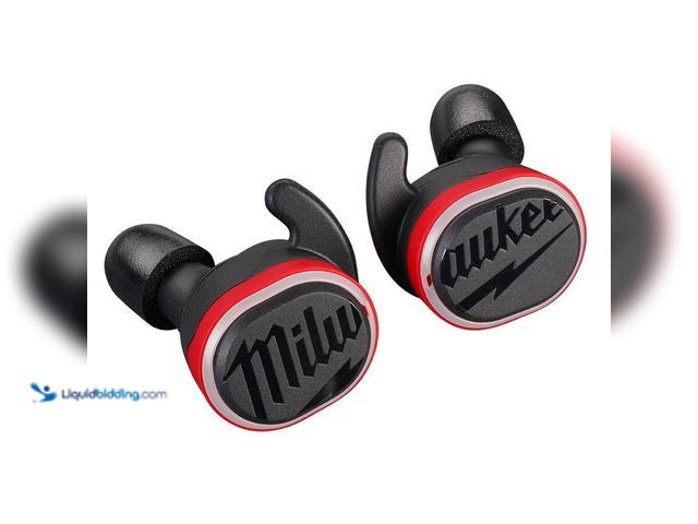 Lot 49-5468918 - Milwaukee
REDLITHIUM USB Bluetooth Jobsite Ear Buds (no charging cord) (unable to test) (powers on)...