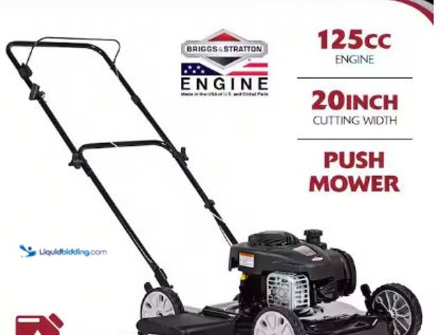 Lot 49-1513821 - Murray
20 in. 125 cc Briggs & Stratton Walk Behind Gas Push Lawn Mower with 4 Wheel Height Adjustme...