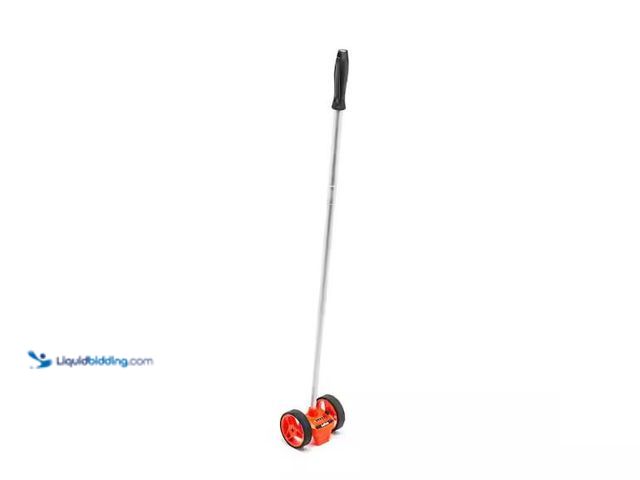 Lot 49-1576701 - Crescent Lufkin 4 in. Dual Wheel Small Measuring Wheel Model # PSMW28CL, Used  Ref#AHDSB0205