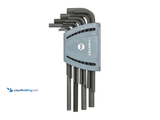 Lot 49-3565750 - Husky Long Arm Hex Key Set, MM (13-Piece). Model # HLAHKM13PC-06. unused