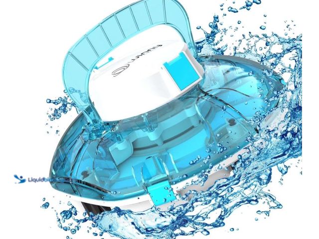 Lot 49-1556358 - WYBOT HJ1102P Cordless Robotic Pool Vacuum Cleaner, Effortless Cleaning for Flat Bottom Above Ground...