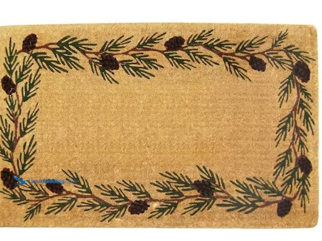 Lot 49-5486084 - Nedia Home
Heavy Duty Evergreen Brown 22 in. x 36 in. Coir Plain Indoor Outdoor Door Mat Internet #...