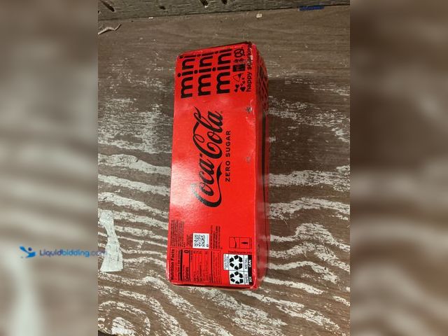 Lot 49-5549687 - Coca-Cola Zero Sugar Soda Soft Drink Mini Cans, 7.5 fl oz, 10 Pack | Zero calories, carbonated. BEST...