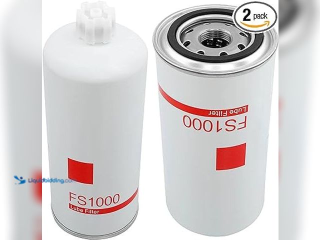 Lot 49-3528867 - 2 Pack FS1000 Fuel Filter Water Separator Compatible With Cummins ISM11 N14 C15 C16 ISL9 Diesel Engi...
