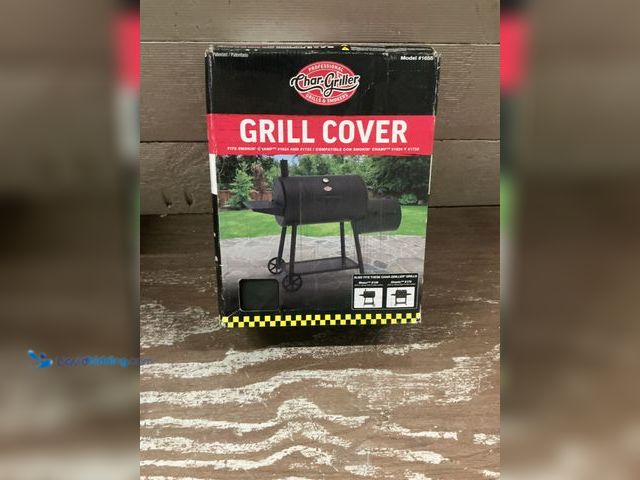 Lot 49-5539708 - Char-Griller Smokin Champ Grill Cover. Model # 1655. Unused