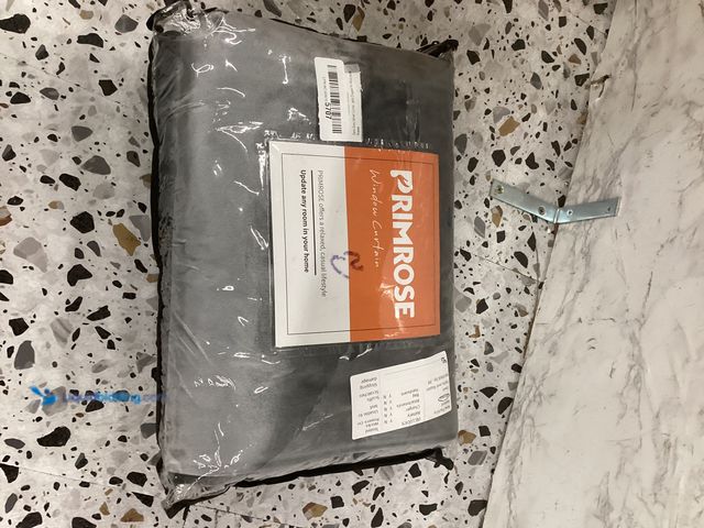 Lot 49-3527942 - Primrose Dark Grey Velvet Curtains Drapes for Bedroom Item is unused.