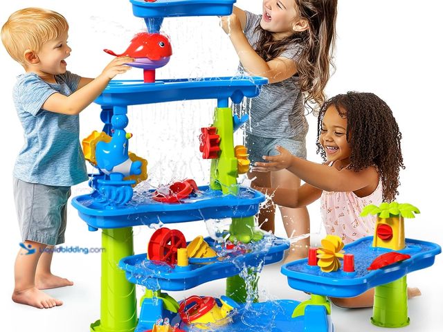 Lot 49-5437281 - CozyBomB™ Water Table for Toddlers 3-5 | Outdoor Toys Water Play Table, Magnetic Fishing Toy Game, S...